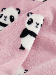 Pink Panda Character Hooded Blanket (3-16yrs) - Image 8 of 8
