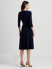 Lauren Ralph Lauren Black Carlyna Jersey Dress - Image 2 of 7