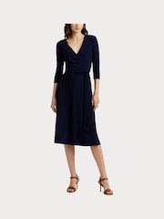 Lauren Ralph Lauren Black Carlyna Jersey Dress - Image 3 of 7