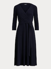 Lauren Ralph Lauren Black Carlyna Jersey Dress - Image 7 of 7