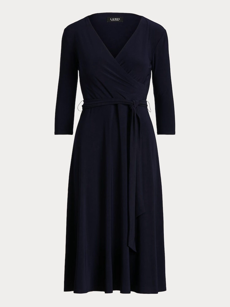 Lauren Ralph Lauren Black Carlyna Jersey Dress - Image 7 of 7 Lauren Ralph Lauren Black Carlyna Jersey Dress - Image 7 of 7