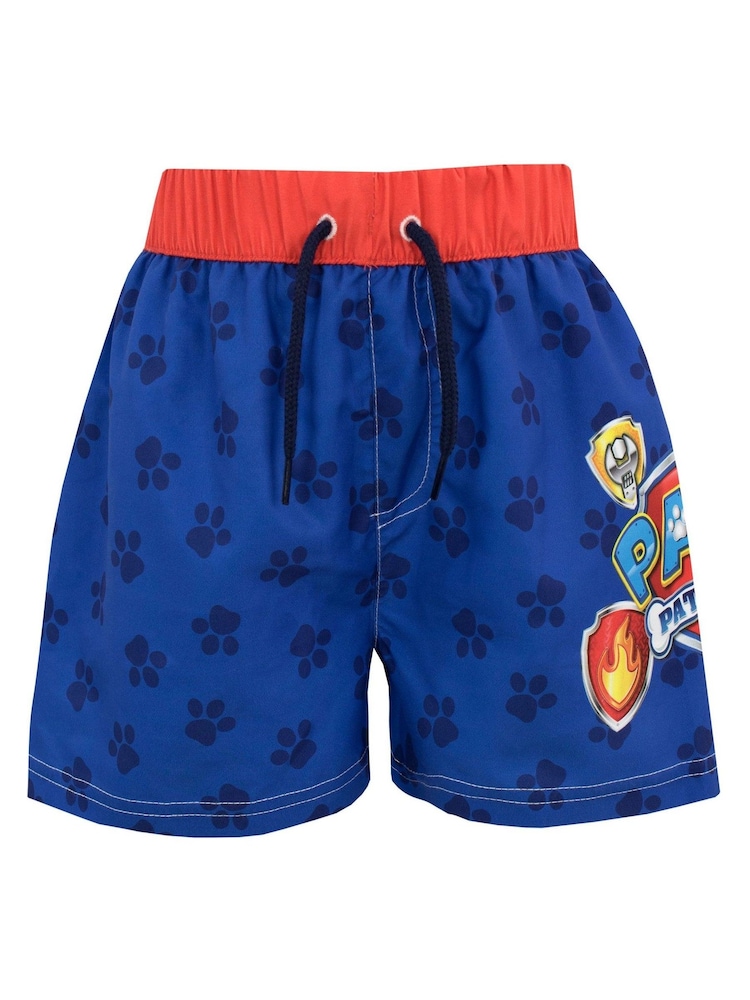 Character Blue White Paw Patrol Swim Set - Image 3 of 4