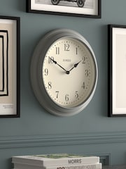 Jones Clocks Grey A Classic Wall Clock - Image 2 of 4