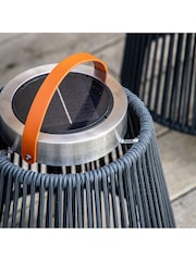 Gallery Black Garden Large Cabra LED Solar Lantern - Image 2 of 4