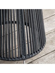 Gallery Black Garden Large Cabra LED Solar Lantern - Image 3 of 4