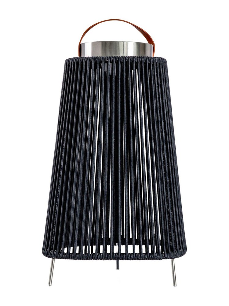 Gallery Black Garden Large Cabra LED Solar Lantern - Image 4 of 4 Gallery Black Garden Large Cabra LED Solar Lantern - Image 4 of 4