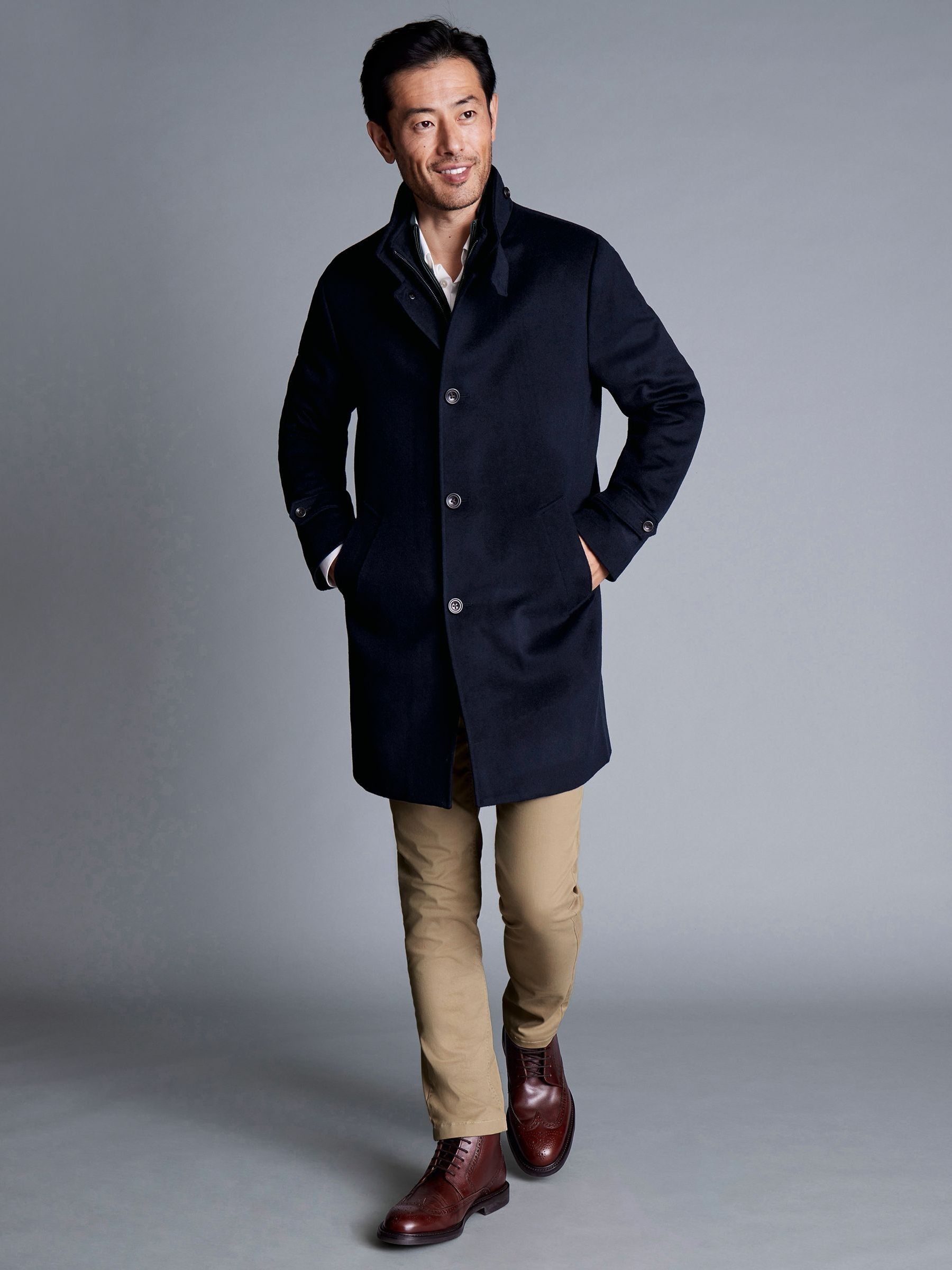Charles tyrwhitt overcoat outlet