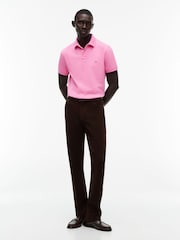 Tamsiai rožinė - Įprastas kirpimas - Tommy Hilfiger 1985 pikė polo marškinėliai - 3 paveikslėlis iš 6