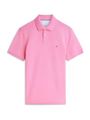 Tamsiai rožinė - Įprastas kirpimas - Tommy Hilfiger 1985 pikė polo marškinėliai - 6 paveikslėlis iš 6