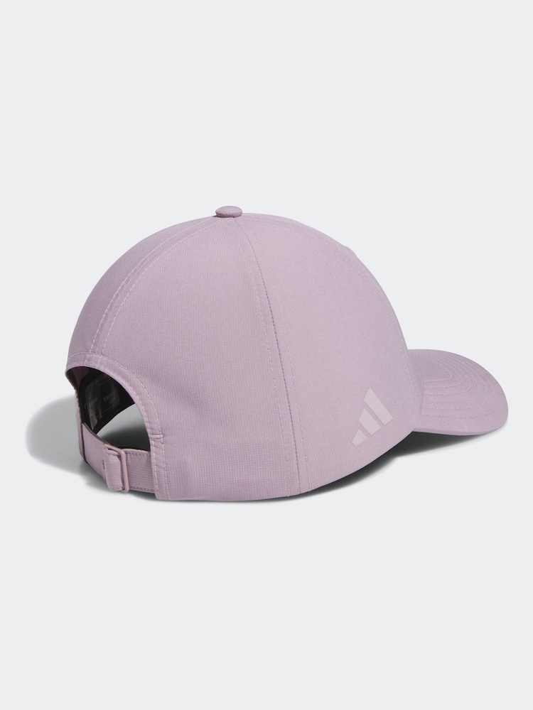 adidas Golf Purple Performance Crested Cap - Image 2 of 4