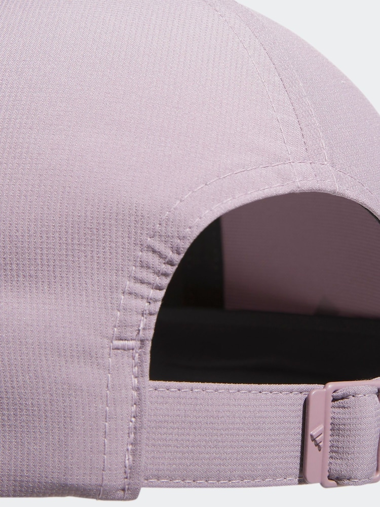 adidas Golf Purple Performance Crested Cap - Image 4 of 4