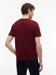 Tommy Hilfiger Red Flag Embroidery Crew Neck T-Shirt - Image 3 of 5