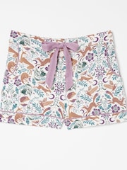 FatFace Cream Lino Fox Shorts - Image 4 of 4