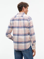 Alb - Tommy Hilfiger Regular Fit Tartan Check Flannel Shirt - Imaginea 4 din 6