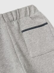 Benetton Boys Grey Contrast Zip Tracksuit Set - Image 3 of 3