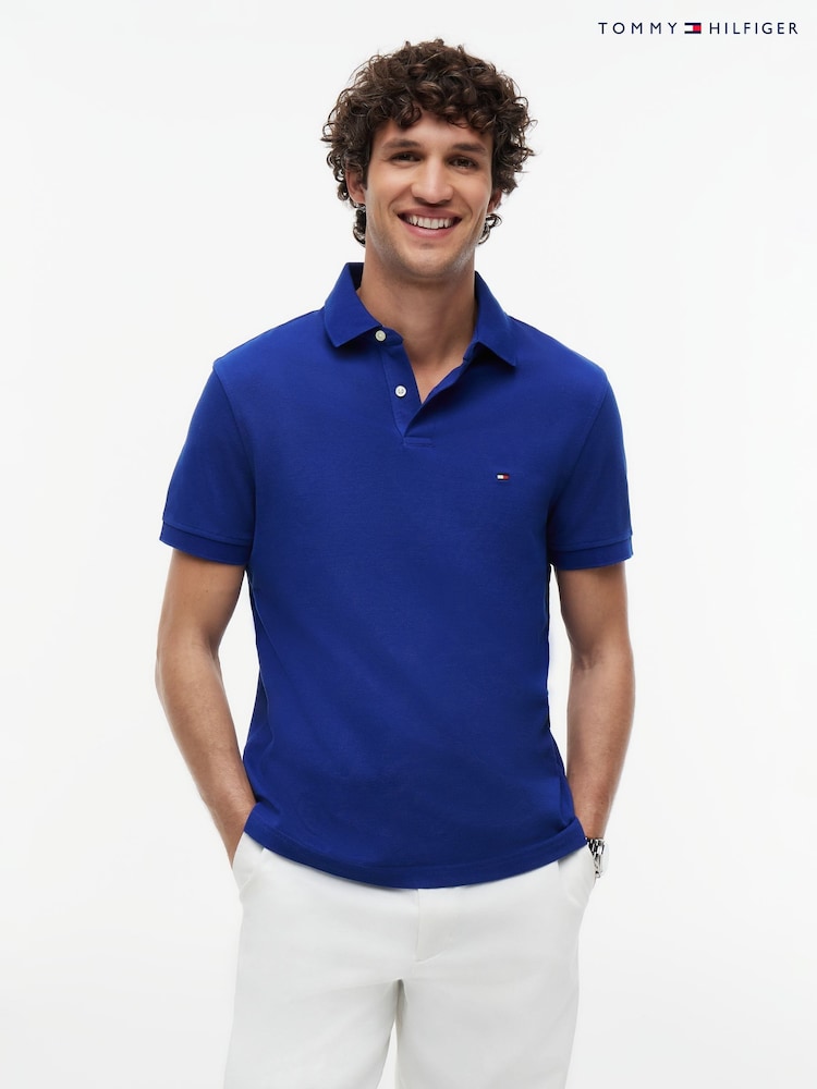 أزرق - قميص بولو بيكيه تلبيس قياسي تشكيلة 1985 من Tommy Hilfiger - صورة 9 من 9 أزرق - قميص بولو بيكيه تلبيس قياسي تشكيلة 1985 من Tommy Hilfiger - صورة 9 من 9