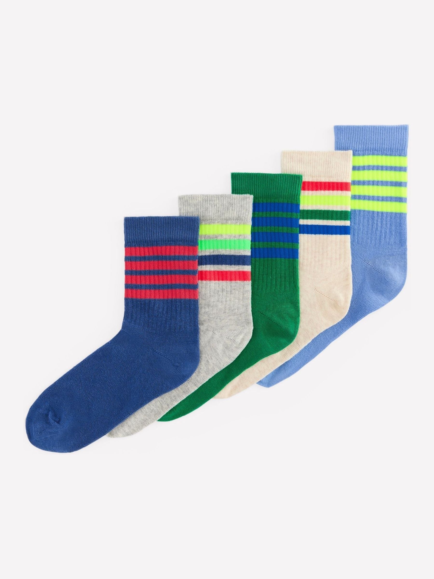 Boden Men's Blue Socks 5 Pack