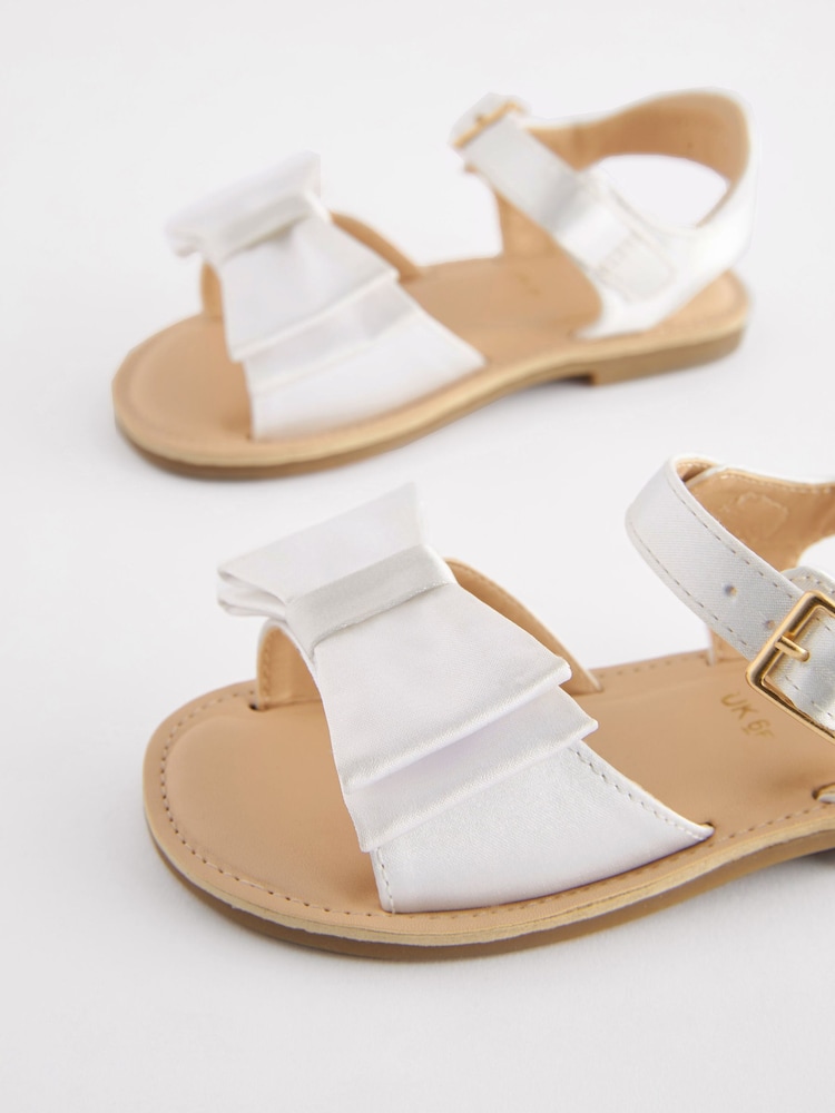 Blanco - Sandalias de vestir con lazo - Imagen 10 de 10 Blanco - Sandalias de vestir con lazo - Imagen 10 de 10