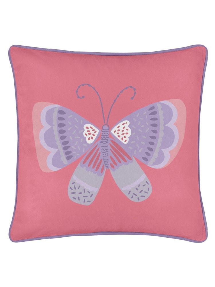 Bedlam Pink Flutterby Butterfly Cushion - Image 2 of 5