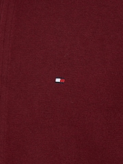 Tommy Hilfiger Red Zip-Thru Jumper With Cashmere - Image 7 of 7