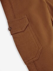 JoJo Maman Bébé Camel 2-Pack Cargo Joggers - Image 5 of 9