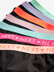 Black Bikini Briefs 7 Pack (5-16yrs) - Image 10 of 10
