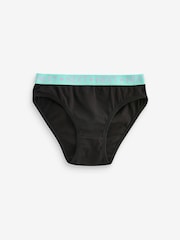 Black Bikini Briefs 7 Pack (5-16yrs) - Image 6 of 10