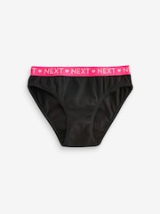Black Bikini Briefs 7 Pack (5-16yrs) - Image 7 of 10