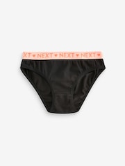 Black Bikini Briefs 7 Pack (5-16yrs) - Image 8 of 10