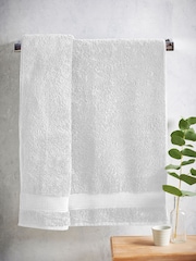 White Egyptian Cotton Towel - Image 2 of 5