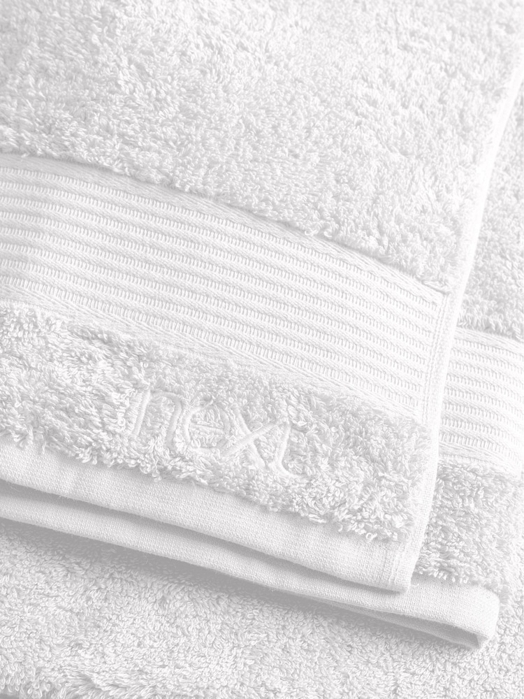 White Egyptian Cotton Towel - Image 3 of 5
