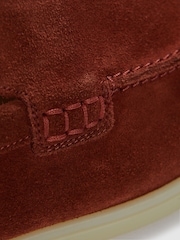 Rostbraun - Reiss Kason Slipper aus Veloursleder​​​​​​​ - Bild 5 von 5