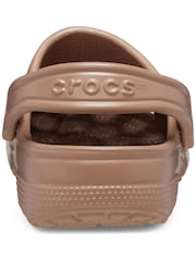 Crocs Latte Brown Adults Classic Clogs - Image 5 of 5