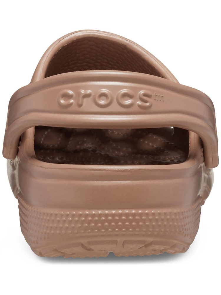 Crocs Latte Brown Adults Classic Clogs - Image 5 of 5