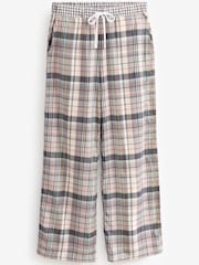 Pink Check Flannel Pyjamas - Image 8 of 9