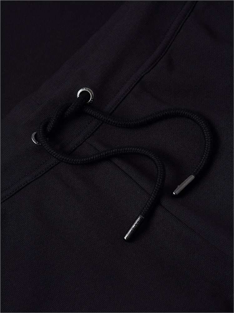 Tommy Hilfiger Black Global Stripe Pocket Terry Joggers - Image 6 of 6 Tommy Hilfiger Black Global Stripe Pocket Terry Joggers - Image 6 of 6