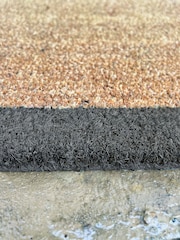 My Mat Natural Border Coir Runner - Image 2 of 3