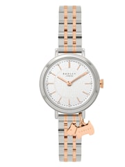 Radley Ladies Silver Tone Selby Street Two Tone Link Bracelet Watch - Image 1 of 4