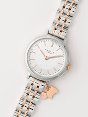 Radley Ladies Silver Tone Selby Street Two Tone Link Bracelet Watch - Image 2 of 4
