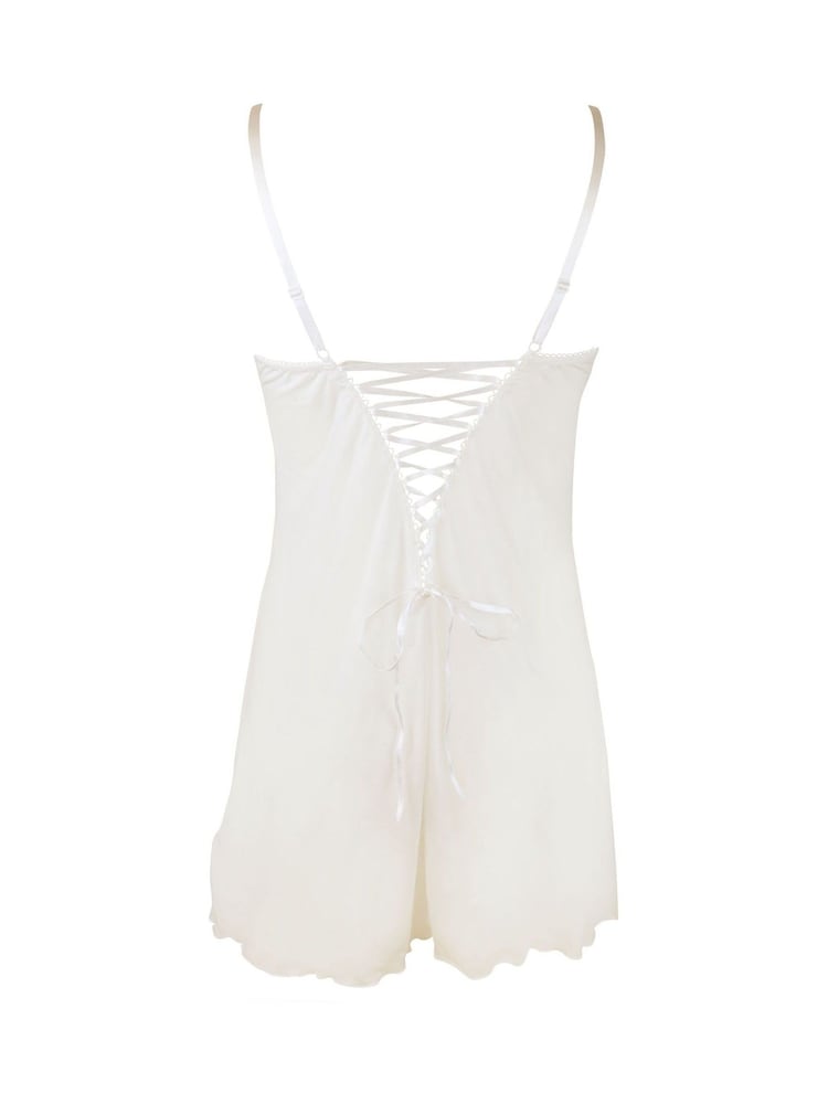 Pour Moi White Amour Chemise - Image 4 of 4 Pour Moi White Amour Chemise - Image 4 of 4