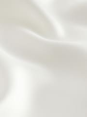 Cream Rochelle Humes Satin Boxy Shirt - Image 6 of 6