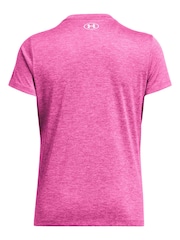 Under Armour Pink Tech Twist Crew Neck T-Shirt - Image 7 of 7