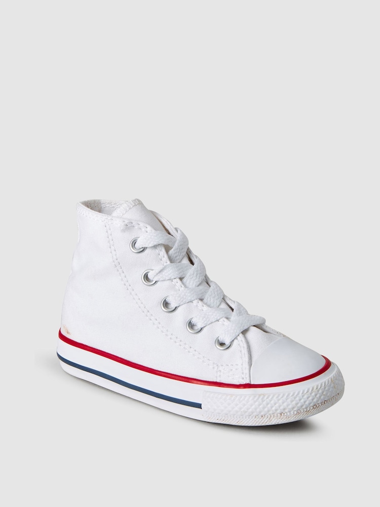 Bela - Converse copati Chuck Taylor All Star High Infant - Slika 2 iz 5 Bela - Converse copati Chuck Taylor All Star High Infant - Slika 2 iz 5