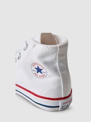 Converse White Chuck Taylor All Star High Infant Trainers - Image 4 of 5