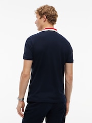 Көк - Tommy Hilfiger кәдімгі пішінді ұшты жағалы поло жейдесі - 6суретінің 2 суреті