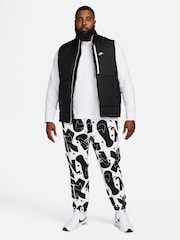 Nike White 100% Cotton Club Long Sleeve T-Shirt - Image 7 of 9