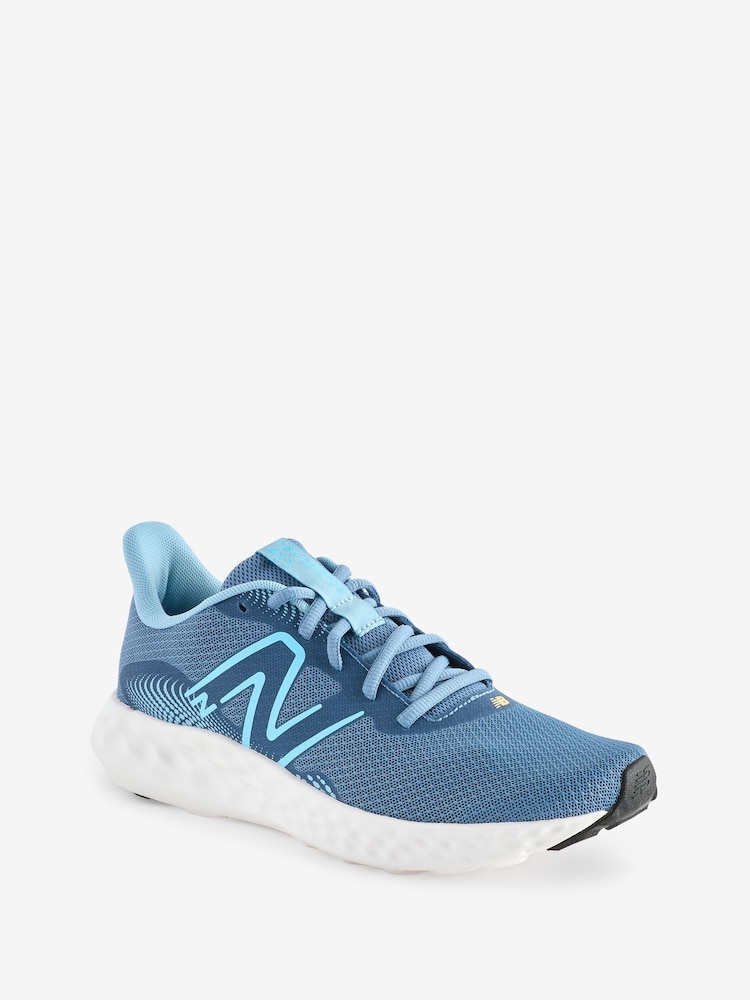 Сине-зеленый - Тренажеры New Balance Womens 411v3 - Изображение 2 из 5