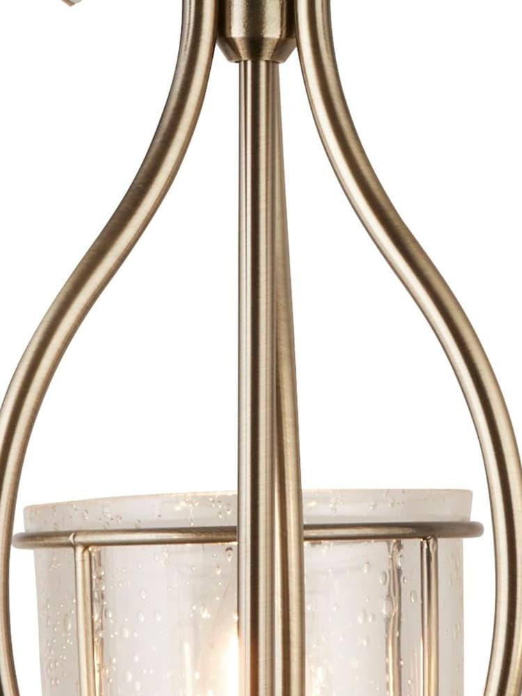 Searchlight Antique Brass Hendricks 3 Light Ceiling Light - Image 4 of 4