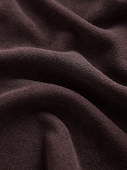 Chocolate Brown Thermal Crew Neck Long Sleeve Top - Image 2 of 3
