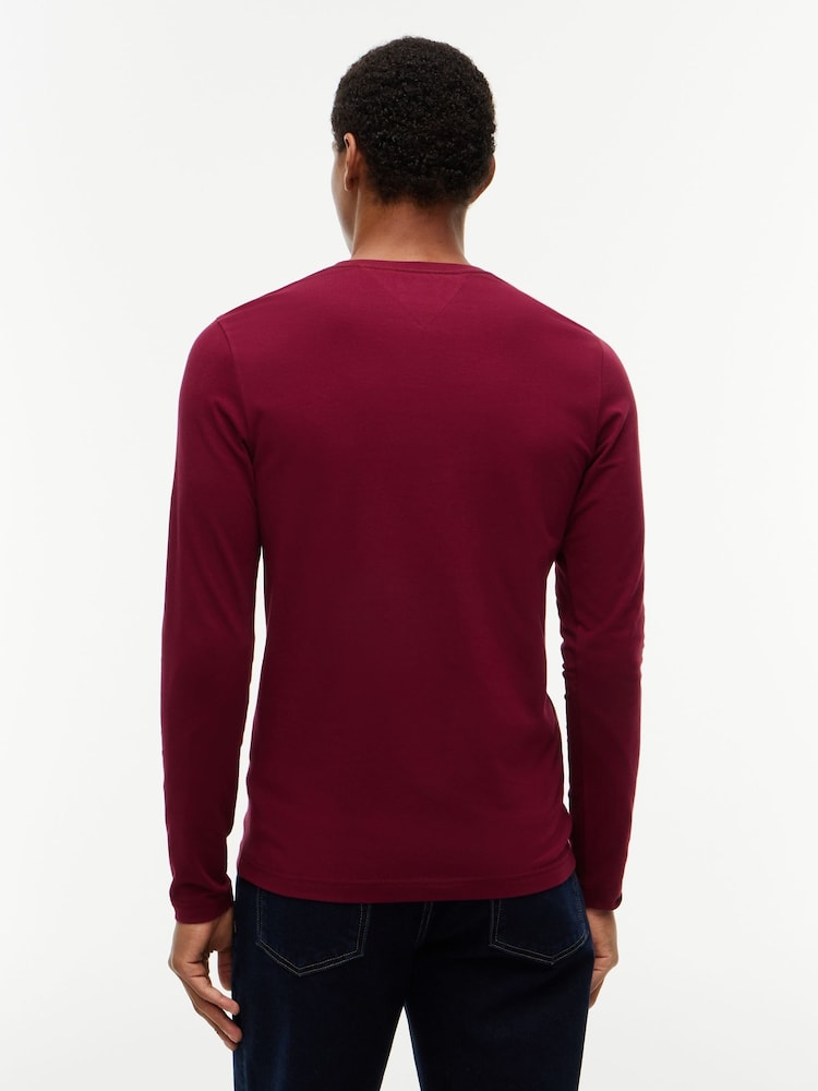 Tommy Hilfiger Slim Jersey Pitkä hiha t-paita - Kuva 2 / 6